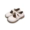 Nuevos Zapatos de Primavera 2026 para Niñas, Elegantes Zapatos de Princesa, Tendencia Estilo Coreano Zapatos Individuales de Cuero para Niñas 5413