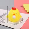 Juguete Popular Creativo Transfronterizo Estilo Pollo Grande de la Bahía para Soplar Burbujas Alivio del Estrés, Juguete Apretable que Sopla Burbujas, Manualidades de Juguete para Alivio del Estrés