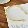 Diadema Espiral de Colores Dopamina Primavera y Verano para Mujer 2025 Nueva Borde Delgado Para Salir Diadema de Gama Alta Pasador Tocado