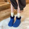 Primeiro Encontro: Design de Nicho Suede Birkenstock Feminino Coleção de Inverno 2026 - Botas de Neve Curtas Redondas Fofas e Peculiares