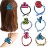 Estilo Coreano Simple Adorno para el Cabello de Doce Constelaciones Anillo para el Cabello Cuerda para el Cabello Cuerda para el Cabello Hiptone Dibujo Animado Creativo Cuerda para el Cabello Multicolor Nudo Anillo para el Cabello