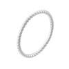 Anillo Liso de Plata Esterlina S925 Estilo K Anillo Trenzado Moda Femenina Patrón de Trenzado en Espiral Elegante Versátil Estilo Frío Anillo Delgado Anillo