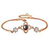 Pulsera de proyección transfronteriza de gran venta, diseño de moda de lujo, temperamento, personalidad, simple, pulsera versátil, personalización de imagen en color