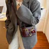 Bolso tipo Bandolera Caja de Alta Gama para Mujer Invierno 2025 Nuevo Bolso de Hombro Casual de Nicho Bolso Cruzado Acolchado de Moda