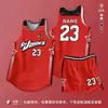 Conjunto de uniforme de baloncesto para hombre, estampado para escuela, entrenamiento de equipo, competición, camiseta personalizada de secado rápido estilo americano, uniforme de equipo