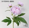3 Cabeças de Flores Artificiais de Peônia para Fotografia de Casamento, Arranjos Florais, Decorações com Flores Artificiais, Buquê, Flores Artificiais para Grau Fotográfico