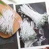 Pavio de algodão para velas, pavios para velas perfumadas artesanais DIY, suportes de ferro encerados enviados da fábrica, pavios sem fumaça