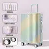 [Artículos en Lote] Maleta Degradada para Mujer de Buen Aspecto 24 Maleta de Viaje con Ruedas de 20 pulgadas Maleta de Cabina con Contraseña