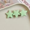 Cute Star Hairpin Doce Estrela de Cinco Pontas Hairpin Y2K Meninas Duckbill Clip Bangs Clip Side Hair Accessories Mulheres