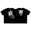 Hesito os Ricos Segunda Geração Bonitos High Street Erd Manga Curta Atacado Transfronteiriço Soltos Casuais Tops Camisetas para Homens e Mulheres Verão