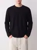 Momeike Camiseta de Manga Larga para Hombre con Corte Tridimensional de Alta Inteligencia para Viajes de Otoño 2026 75980