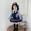 Disfraz de Policía Conejita Judy Vestido de Primavera y Otoño para Niñas Vestido de Cumpleaños para Niña Pequeña Vestido de Princesa Lolita Infantil