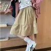 Falda de Mujer Estilo Japonés Primavera/Verano 2025 Nueva Gama Alta Estilo Universitario Cintura Alta Falda de Paraguas Falda Corta