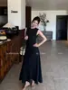 Ls Vestido Elegante y Sencillo de Moda Estilo Francés Ajustado Guangzhou Shisanxing 2026 Vestido Nuevo de Primavera 23035 #