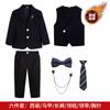 Conjunto infantil Member link outono e inverno Novo Moda terno de menino bonito terno de casamento para crianças médias e pequenas dama de honra