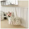 Nova Bolsa de Ombro Plissada com Bolinhas Estilo Coreano Outono 2026 para Mulheres, de Alto Valor, Exquisite e Fashion para o Trabalho e o Dia a Dia