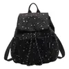 Nova Mochila Leve de Viagem Estilo Estrela de Nicho, Versátil para Fotografia, Alto Valor Estético, Estilo Coreano, Mochila de Costas Duplas com Aparência Fresca e Natural
