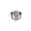 Prato de tempero de aço inoxidável 304 transfronteiriço selado à prova de vazamentos com tampa de silicone Prato de tempero Molho de soja Prato de molho de salada de tomate