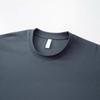 Camiseta de Algodón Puro para Hombre, Cuello Redondo, Manga Corta, 260g, 32 Unidades, Hombro Caído, Color Sólido, Corte Holgado, Sencilla y Versátil, Verde Oscuro, Pedido Mínimo de 1 Pieza