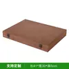 Caja de Madera Rectangular Retro Tapa abatible Almacenamiento de Escritorio Álbum de Fotos Caja de Madera Caja de Embalaje Delgada Papel A4 Venta Directa de Fábrica