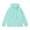 Nueva Sudadera con Capucha Casual Americana de Color Puro para Otoño e Invierno Top de Algodón Jelly Holgado de Manga Larga Logo Personalizado
