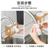Pinguino de Dibujos Animados Grifo Doméstico Extensible A prueba de Salpicaduras Boquilla de Agua Fregadero de Cocina Telescópico Grifo para Lavar Verduras Ducha