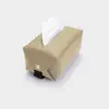 Fábrica de Origem Caixa de Lenços de Couro para Carro, Caixa de Lenços para Carro, Bolsa de Papel para Carro, Caixa de Lenços Criativa para Carro