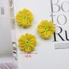 Acessórios de flor de lã diy girassol celular shell acessórios pingente acessórios de vestuário