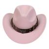 Sombreros para Hombre Transfronterizos, Sombreros Vaqueros Occidentales Europeos y Americanos, Sombreros de Jazz de Lana, Sombreros de Sol para Mujer para Exteriores, Sombreros Negros para Adultos