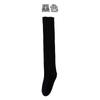 Calcetines de Presión Adelgazantes para Piernas para Mujer Primavera y Verano Calcetines de Pantorrilla Calcetines hasta la Rodilla Calcetines a Media Pantorrilla Medias Negras Jk con Zapatos de Cuero Pequeños Calcetines de Mujer