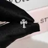 ¡hellopuppy País de los Sueños Galácticos! Clavo Cochlear Dulce Cruz de Mariposa Clavo para Hueso del Oído Agujero Múltiple en la Oreja Apilamiento Brillante
