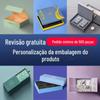 Caixa de Livro Caixa de Presente Caixa de Presente Personalizada Caixa de Papel Caixa de Embalagem Personalizada Caixa com Tampa Flip Caixa Tampa Céu e Terra Caixa em Formato de Livro Embalagem