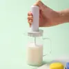 Set de Batidor Eléctrico Portátil de PP Batidora de Cocina Batidor de Huevos Batidor Portátil de Crema y Clara de Huevo Modelo Nuevo