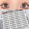 Cílios Postiços Transfronteiriços para Exportação, Grande Capacidade, Estilo Elfo da Floresta, Cílios Postiços DIY Sem Cola, Mais Vendidos, Volumosos, Tridimensionais, Curvados