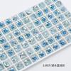 Taladro de cristal Dongzhou con punta redonda y base puntiaguda, accesorios de joyería para bricolaje, taladro para uñas K9 de alta calidad, taladro de vidrio recubierto, fabricantes al por mayor