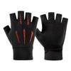 Guantes de verano para deportes al aire libre, de medio dedo, de seda de hielo, antideslizantes, para montar a caballo, conducir, protector solar, pesca, resistentes al desgaste, de secado rápido.
