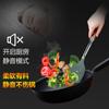 Utensilios de cocina de acero inoxidable 304, juego de cucharas y palas de silicona, antiadherentes para el hogar, para freír, sopas, ollas y más.