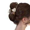 Pinza de Pelo de Gama Alta para Mujer Nuevo Estilo Horquilla Horquilla Grande Volumen de Cabello Pinza Grande de Tiburón Adorno para la Cabeza Parte Posterior de la Cabeza Accesorios para el Cabello Especial