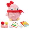 Paquete de material de crochet hecho a mano nuevo transfronterizo tejido DIY lana producción decoración traje combinado modelo animal lote mixto