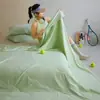 Colcha Fresca de Verão Classe A Colcha de Ar Condicionado Colcha de Seda Gelada de Verão Dormitório Solteiro Casal Colcha Fina Lavável à Máquina Núcleo de Colcha