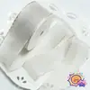 Cinta de tul triangular brillante de doble cara, material para lazo de accesorio para el cabello DIY hecho a mano, accesorio para sombrero de paja de ropa, empaque de caja de regalo