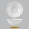 Flor de plata simple principios de verano vajilla de cerámica para el hogar Plato de papel flor eléctrica plato plato regalo apto para microondas lavavajillas