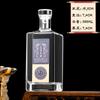 Paquete de 0.5 kg de Botellas de Licor, Botellas Transparentes de Vidrio Selladas para Licor Casero, Vidrio Blanco de Alta Calidad