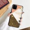 Adequado para iPhone15 Snob Tingido Mármore Pintura a Óleo Paisagem Capa de Telefone