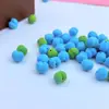 Turquesa Magnesita Coração de Pêssego Superfície Fosca Tamanho Pequeno Acessório de Artesanato Acessório para Pulseira DIY E13