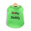 Roupas de Pet de Fábrica Suprimentos para Cães e Gatos Tecido Fleece Espessado Papai Cachorro Pequeno Teddy Colete Venda por Atacado Outono e Inverno