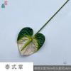 Filme de impressão 3D de palmeira tailandesa palma vermelha janela de hotel bela flor de simulação Chen salão de casamento arranjo de flores de estrada flor artificial