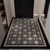 Tapete Simples para Porta de Entrada Base de Tecido Resistente à Sujeira e Fácil de Cuidar Tapete de Entrada Cortável Antiderrapante Tapete de Porta de Alta Qualidade