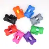 Dispensador de Bolsas para Excrementos de Mascotas al Aire Libre para Paseo de Perros Bolsas para Popó de Perro Bolsas Biodegradables para Popó Forma de Hueso