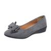 Comercio Exterior Estilo Europeo y Americano Hebilla Nueva Boca en V Zapatos Casuales de Moda Talla Grande 35-43 Zapatos de Mujer de Comercio Exterior